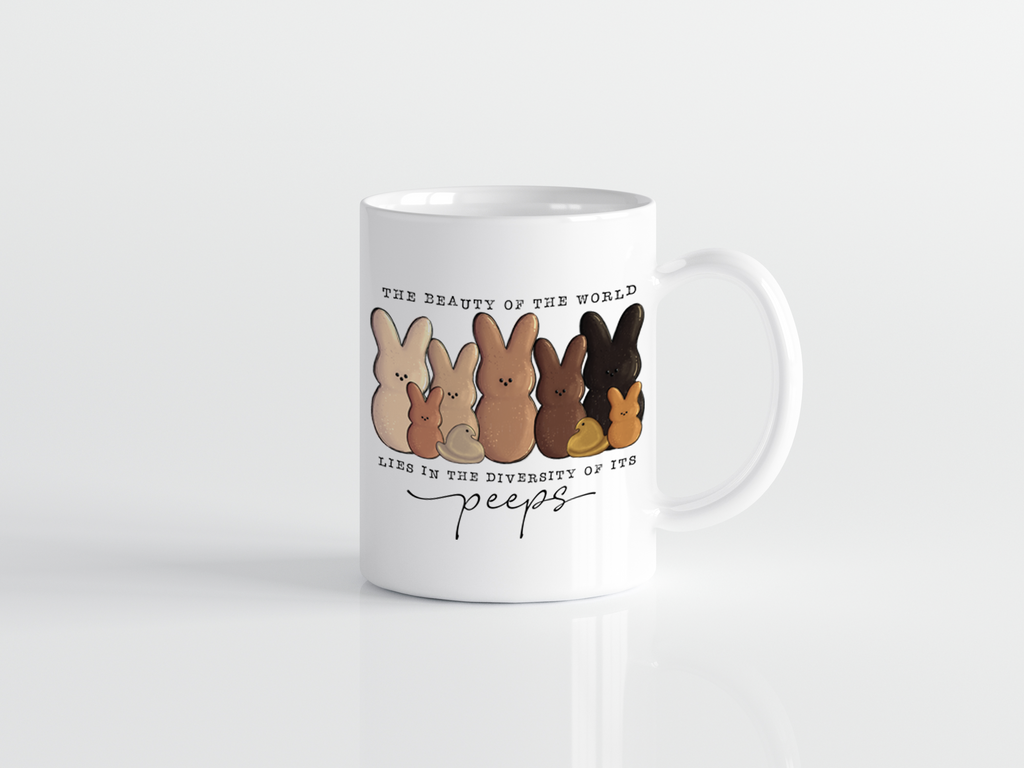 The beauty of the world lies in the diversity of its peeps Mug