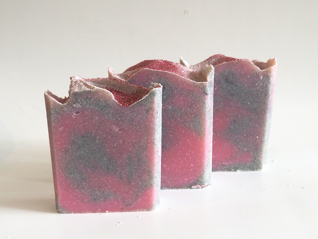 Rose Gold Peony Soap