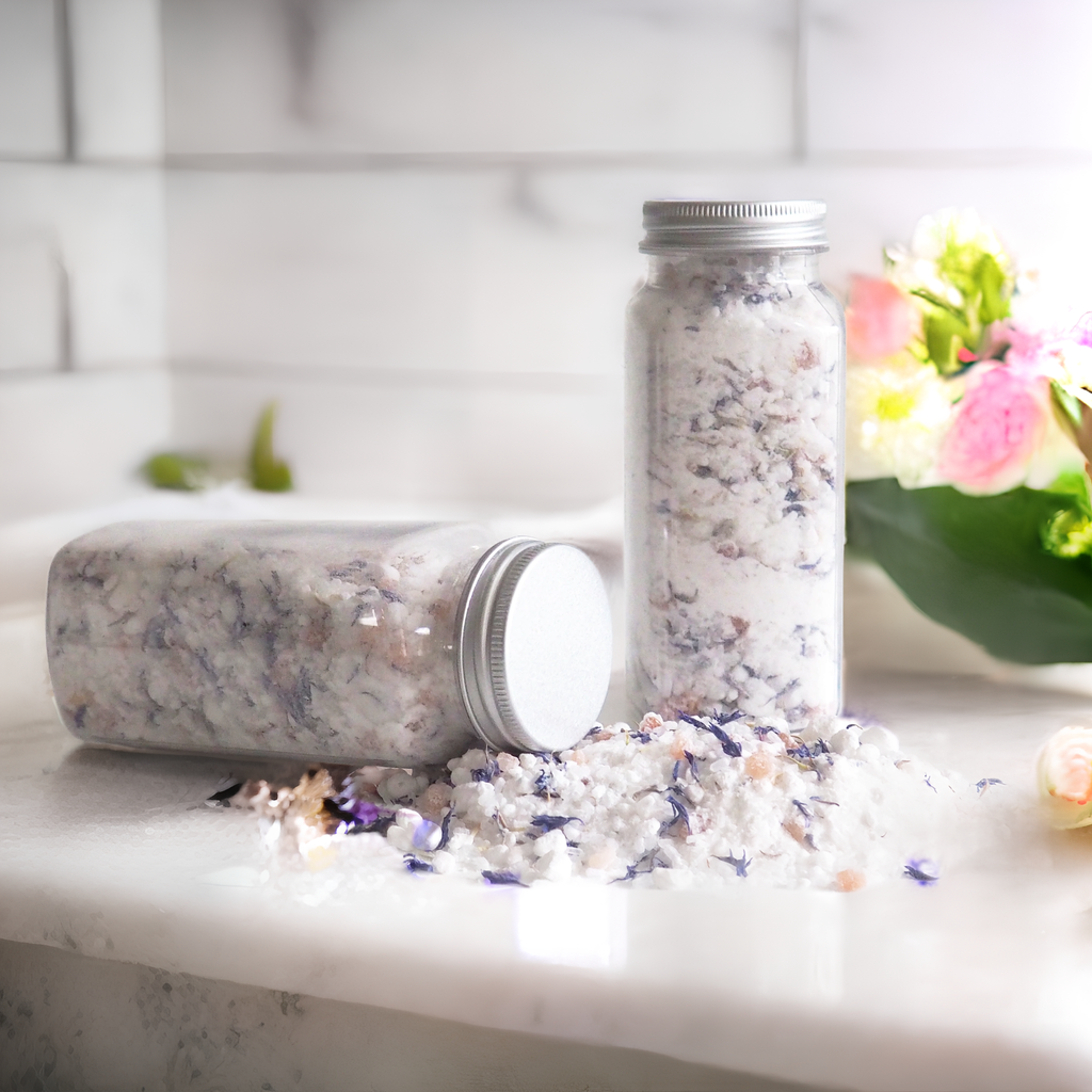 Bubbling Bath Salts (Bubble bath and Bath Salts in one) - Various Scents