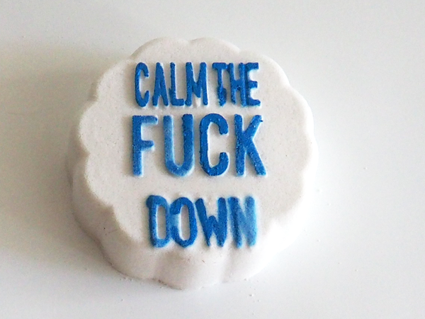 Calm the F%!* Down Bath Bomb